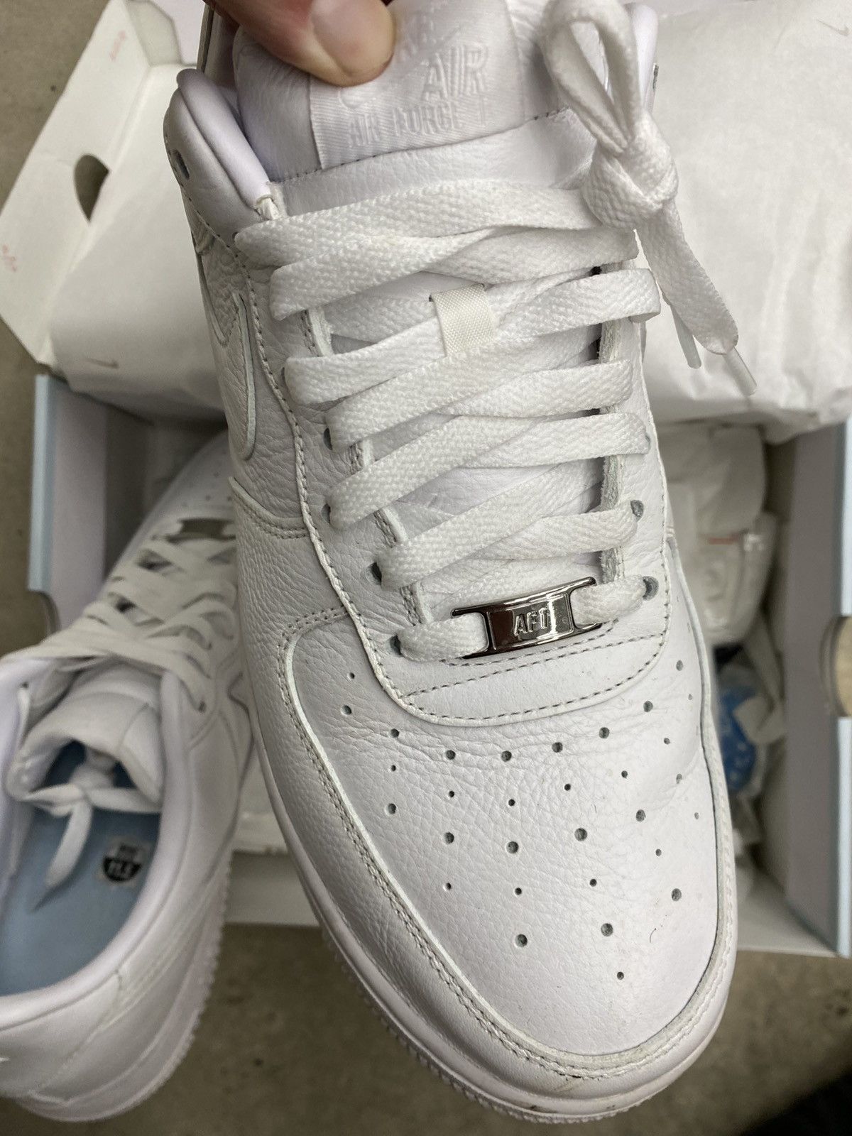 NOCTA × Nike Nike NOCTA Air Force CLB Love You Forever Size US 11.5 / EU 44-45 - 9 Thumbnail