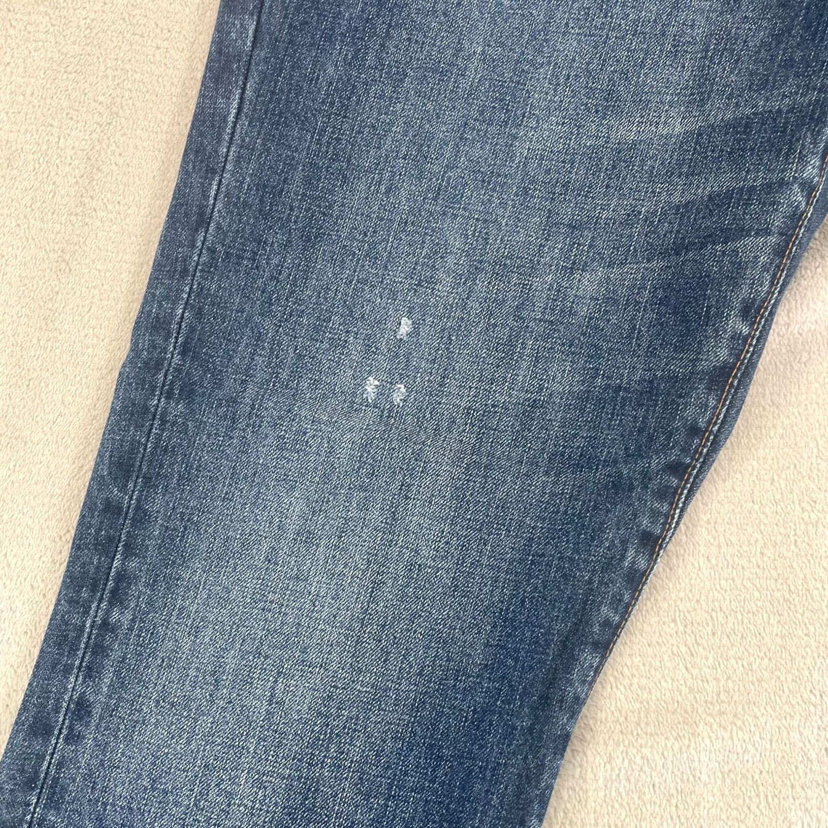 J.Crew J.CREW 770 Jeans Men 36x31 Indigo Shadow Japanese Rigid Denim NWT Jeans Size US 36 / EU 52 - 4 Thumbnail