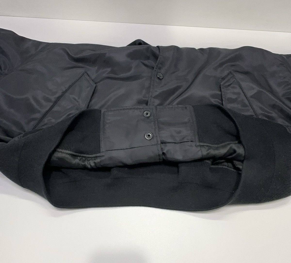 Balenciaga Balenciaga Paris Satin Varsity Jacket Size M / US 6-8 / IT 42-44 - 8 Thumbnail