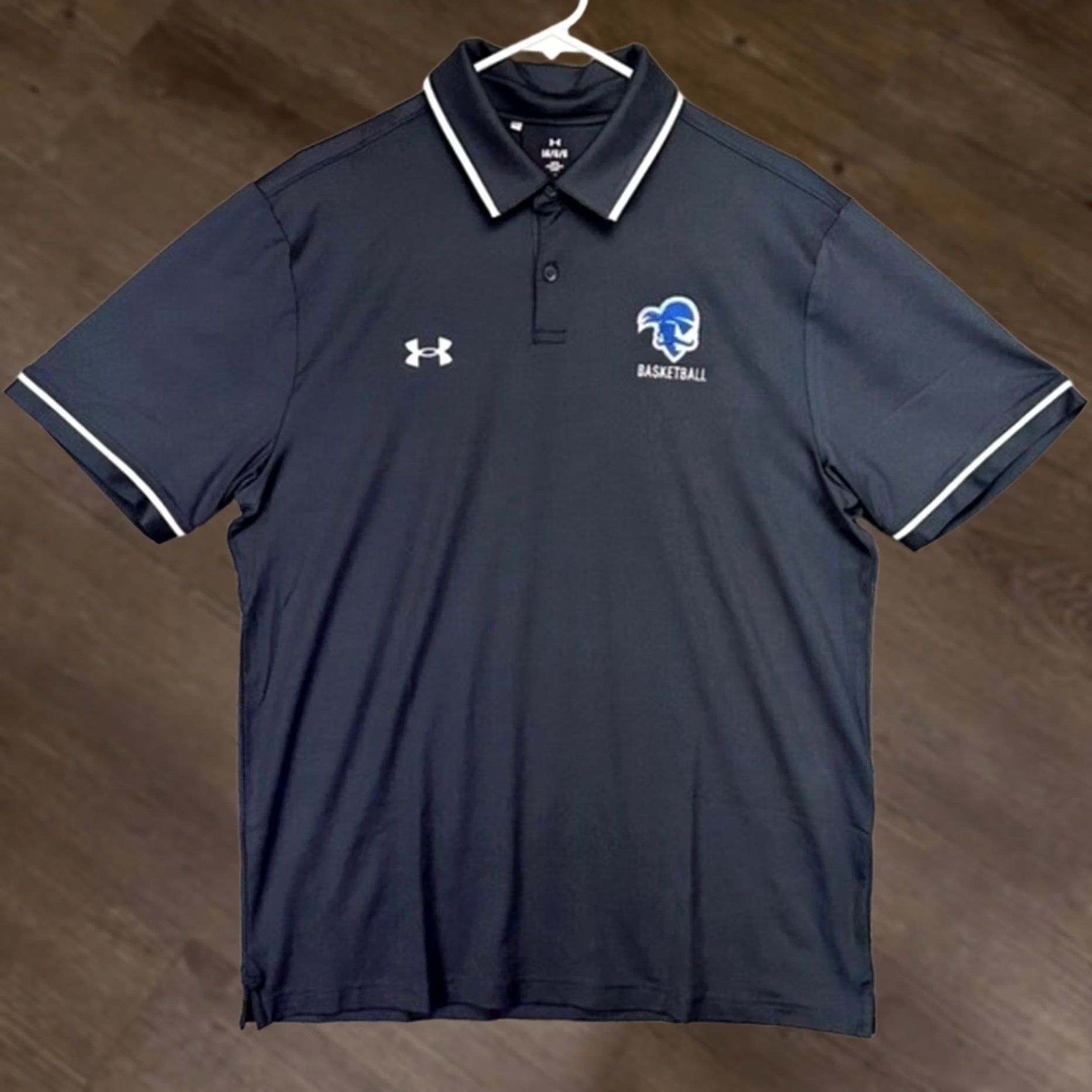 Under Armour Under Armour Shirt Mens Large Grey Loose Senton Hall Pirates Polo Golf Rugby NEW Size US L / EU 52-54 / 3 - 1 Thumbnail