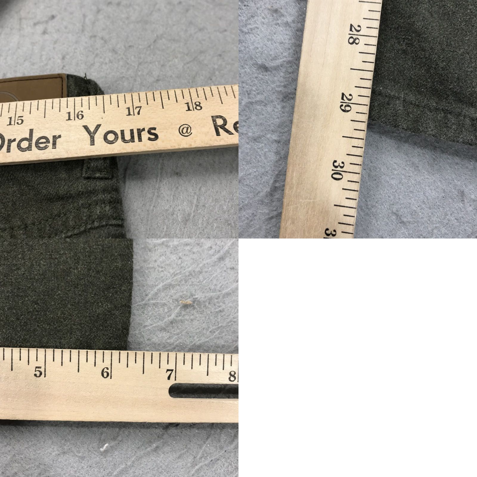 Peter Millar Peter Millar Pants Mens 34x29 Olive Green Flannel Five Pocket Pant Casual Chino Shirt? Size US 34 / EU 50 - 8 Thumbnail