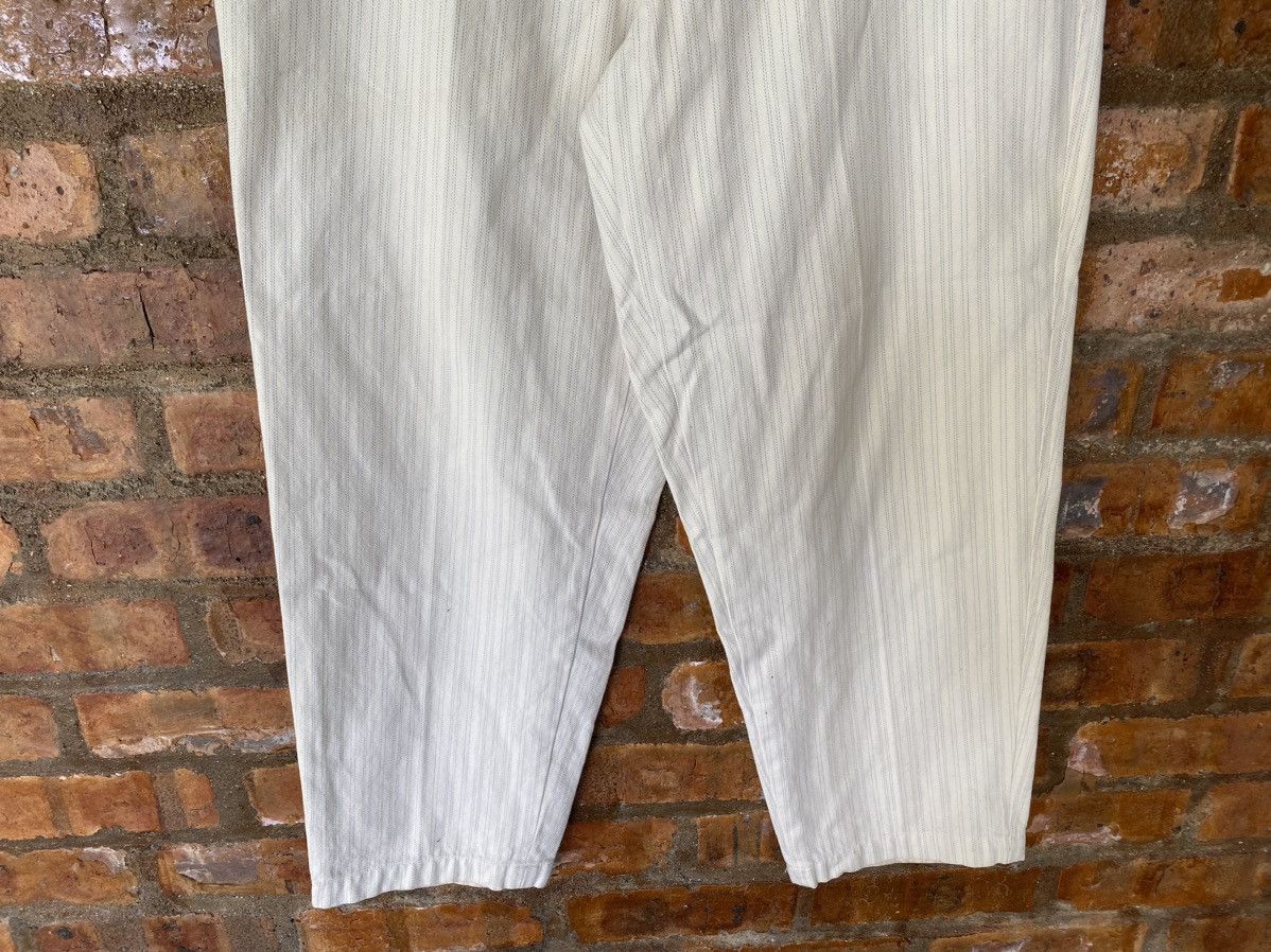 Comme des Garcons Homme Plus SS98 CDGH stitch stripe baggy pants Size US 33 - 4 Thumbnail