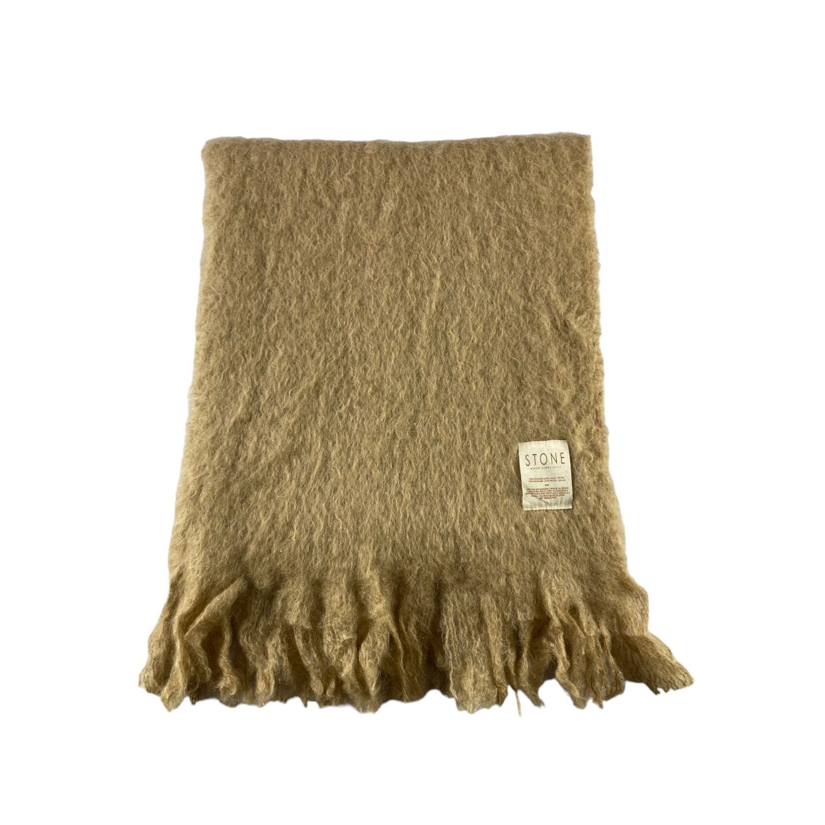 Vintage Mohair Scarf / Muffler / Neckwear - WW1297 Size ONE SIZE - 2 Thumbnail