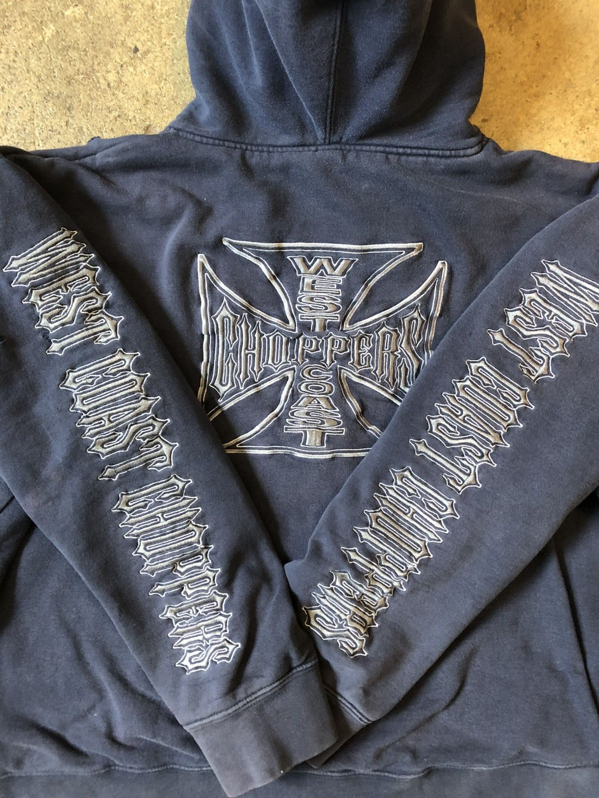 West Coast Choppers Insane vintage west coast choppers thermal lined hoodie Size US XL / EU 56 / 4 - 6 Thumbnail