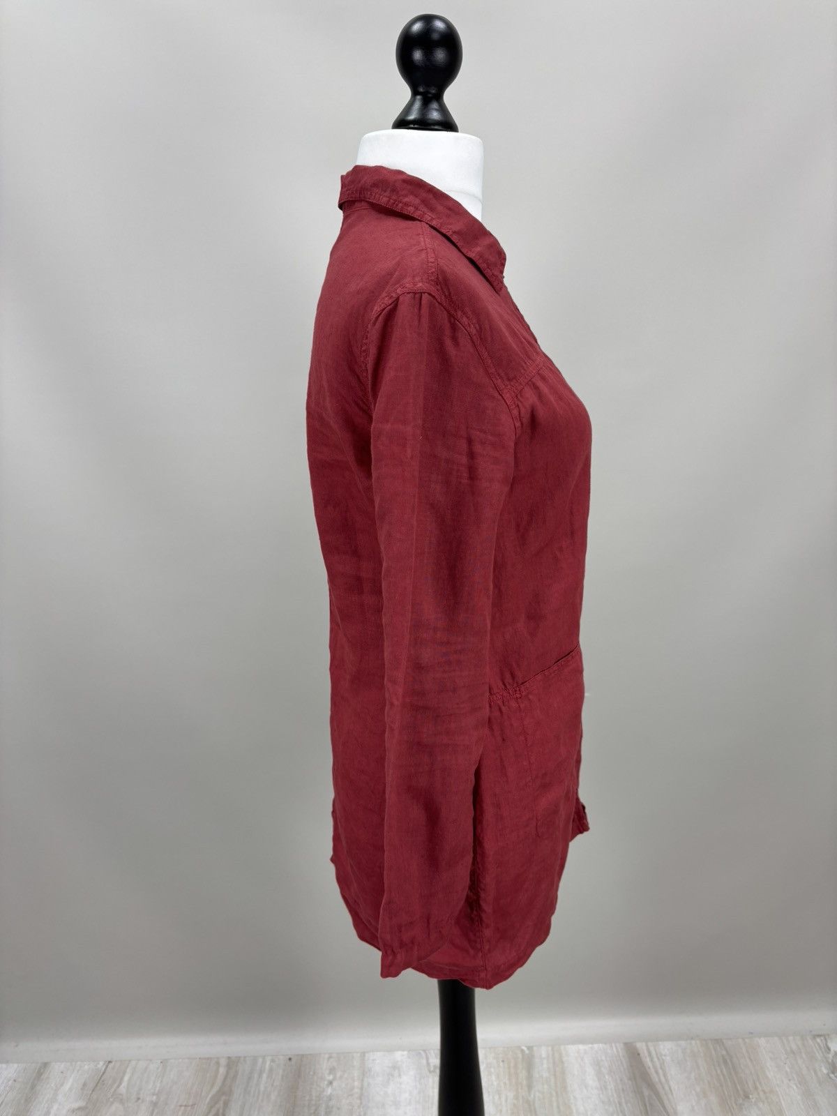 Transit Womens linen jacket Transit Par Such Size 2 Color Red Size M / US 6-8 / IT 42-44 - 5 Thumbnail