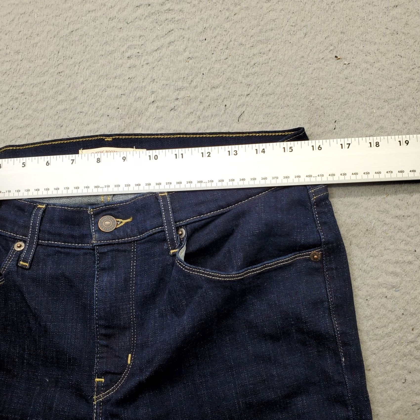Levi's Levi's Bootcut Jeans Womens 10 Blue Denim Cotton Classic Fit Red Tab Medium Wash Jeans Womens Size 10 Blue Denim Cotton Classic Bootcut Size 32" / US 10 / IT 46 - 6 Thumbnail