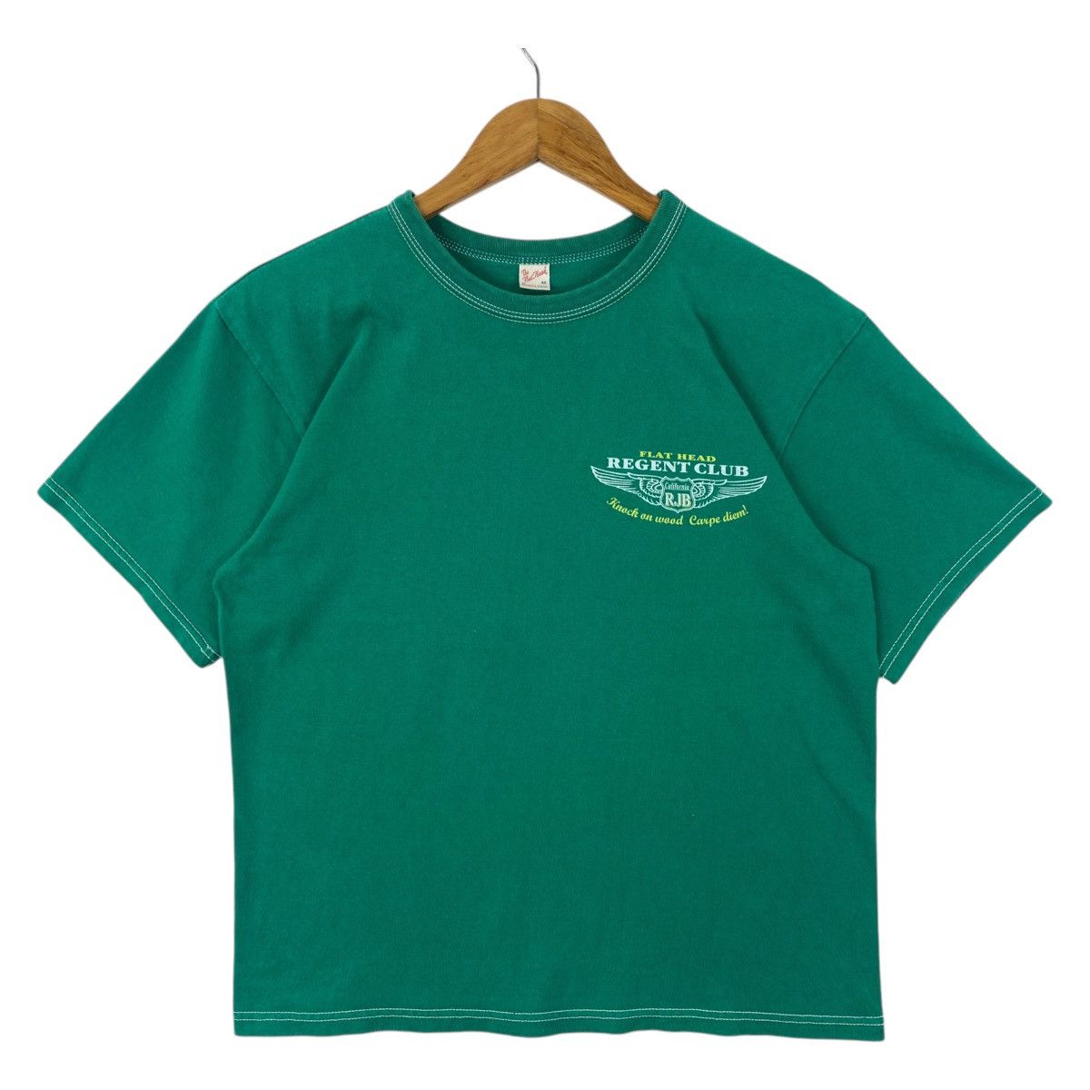 Japanese Brand × The Flat Head THE FLAT HEAD regent club Betty carol back printed tee Size US M / EU 48-50 / 2 - 1 Thumbnail
