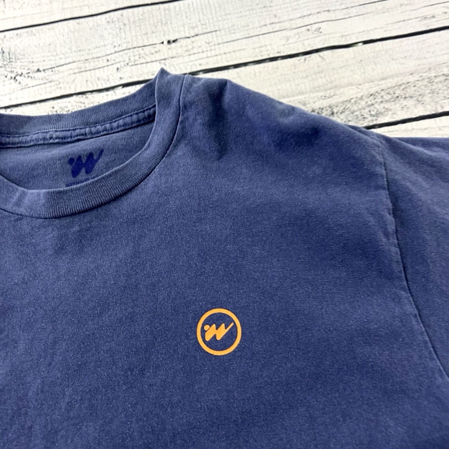 Walls Without Walls T-Shirt Mens Medium Blue Short Sleeve Shirt Size US M / EU 48-50 / 2 - 2 Thumbnail