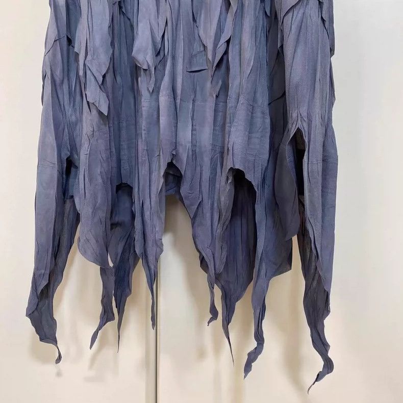 Issey Miyake Issey Miyake size:3 Dark blue vintage irregular-shaped ves Size S / US 4 / IT 40 - 3 Thumbnail