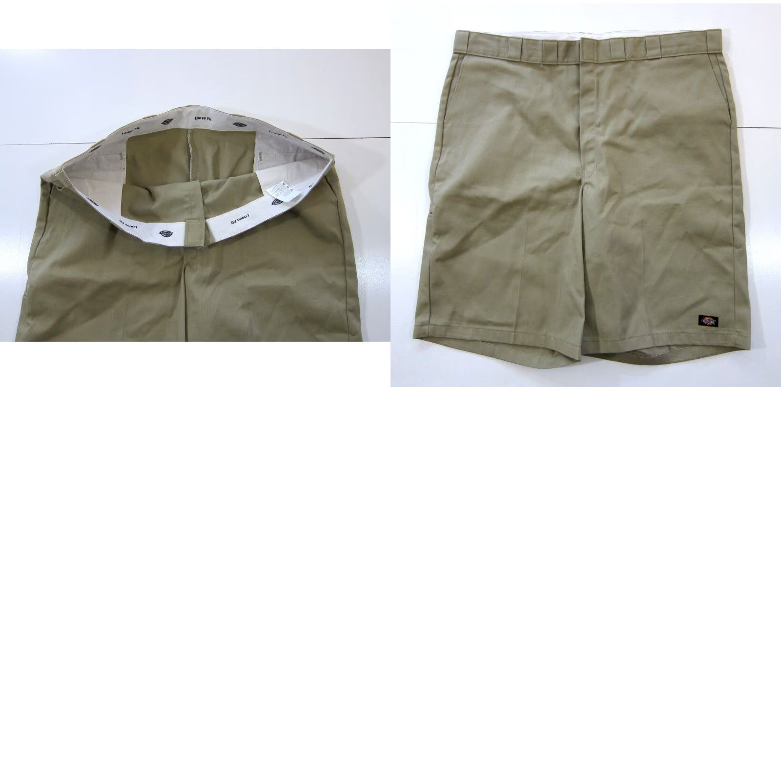 Dickies Dickies Heavy Cotton Brown Flat Front Chino Cargo Bermuda Short Men 46 Size US 30 / EU 46 - 8 Thumbnail