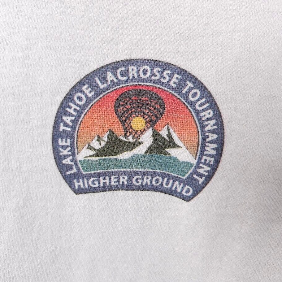 Gildan Lake Tahoe Lacrosse Tournament Tank Top Mens Size XL White Size US XL / EU 56 / 4 - 3 Thumbnail