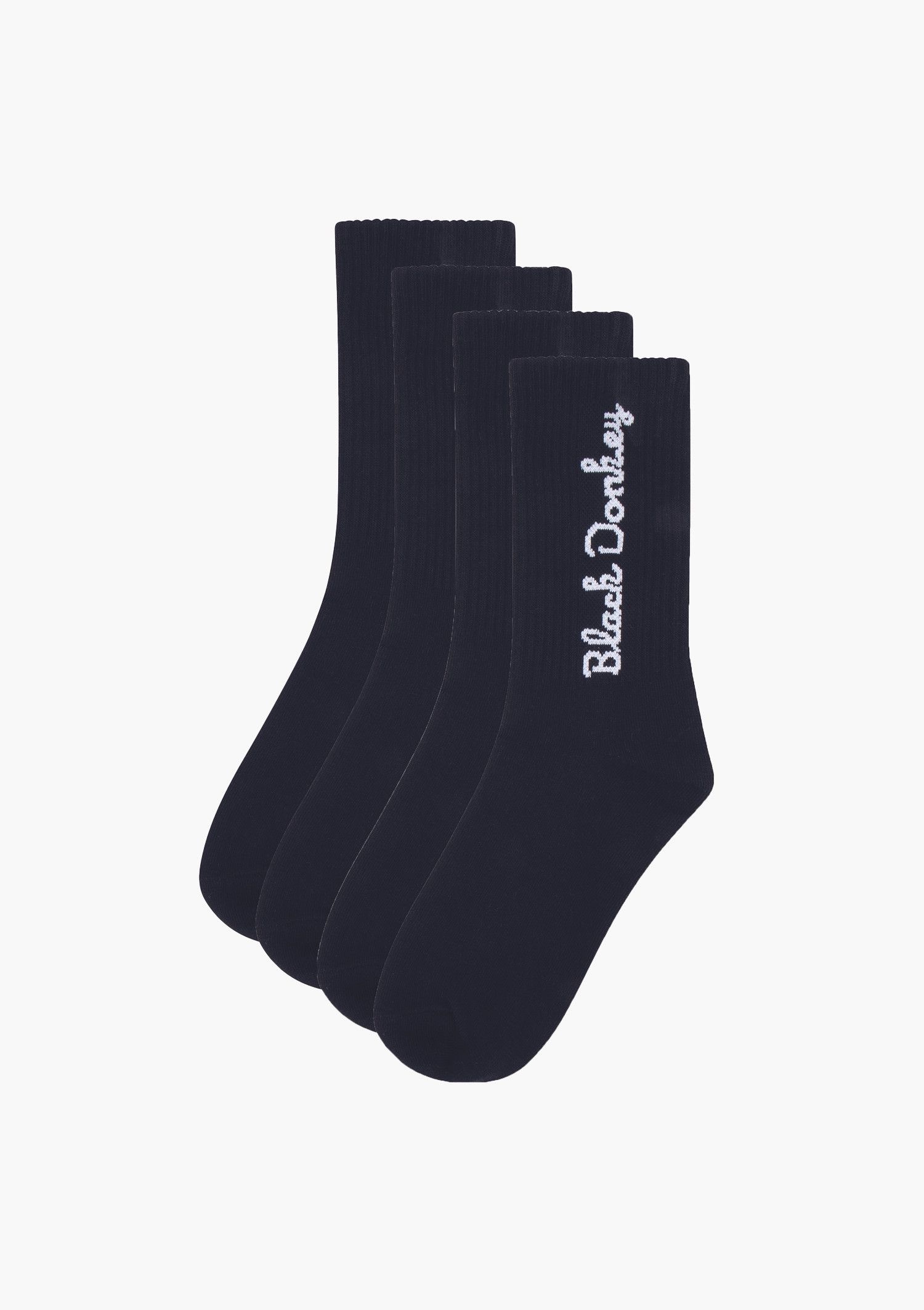 Other Black Donkey Socks 2-Pack Size ONE SIZE - 1 Thumbnail