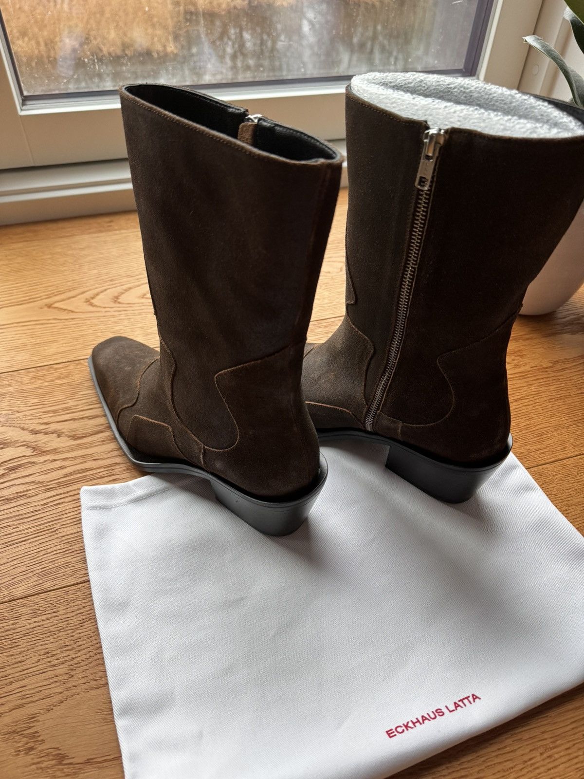 Eckhaus Latta Eckhaus Latta Suede Boots Size US 8.5 / EU 41-42 - 8 Thumbnail