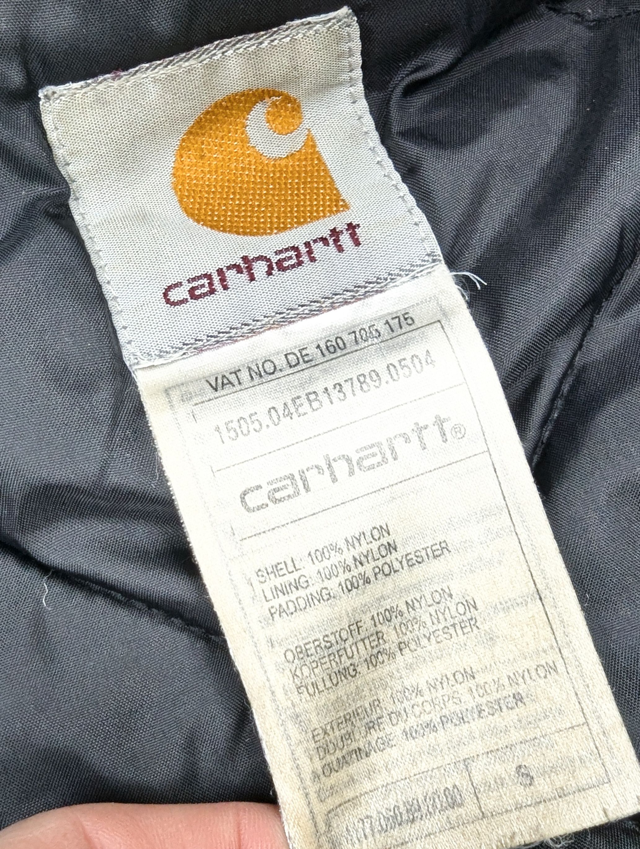 Carhartt Carhartt black jacket winter coat S Size US S / EU 44-46 / 1 - 3 Thumbnail