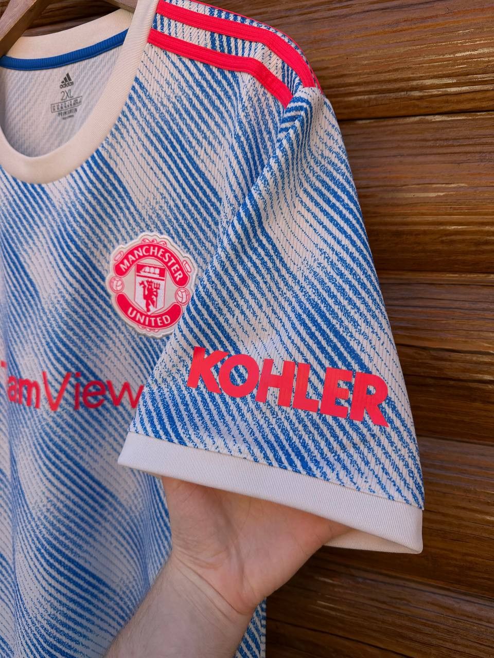 Adidas ADIDAS MANCHESTER UNITED 2021 2022 SHIRT FOOTBALL JERSEY Size US XXL / EU 58 / 5 - 5 Thumbnail