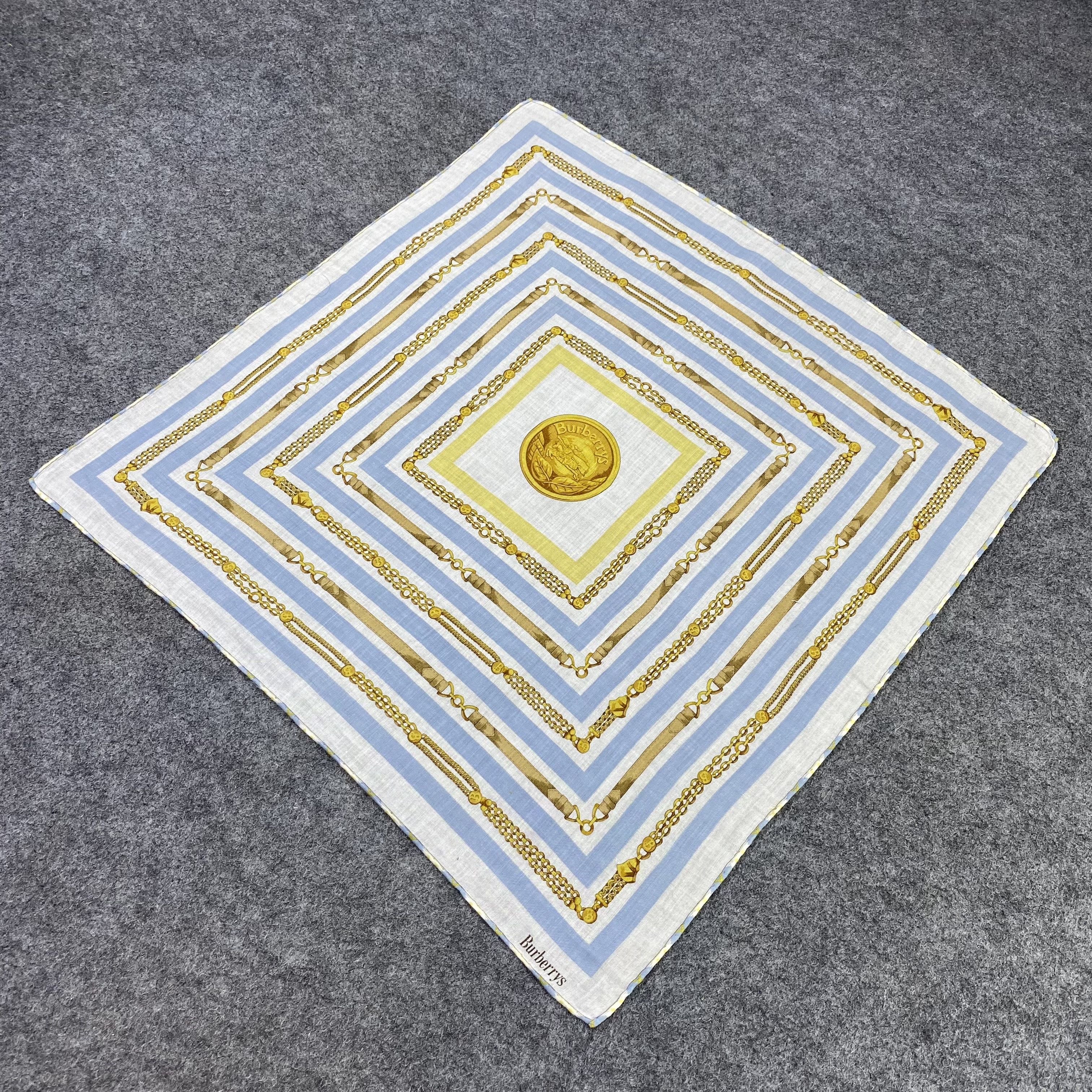 Burberry Burberry Handkerchief Neckerchief Bandana-B1785 Size ONE SIZE - 4 Thumbnail