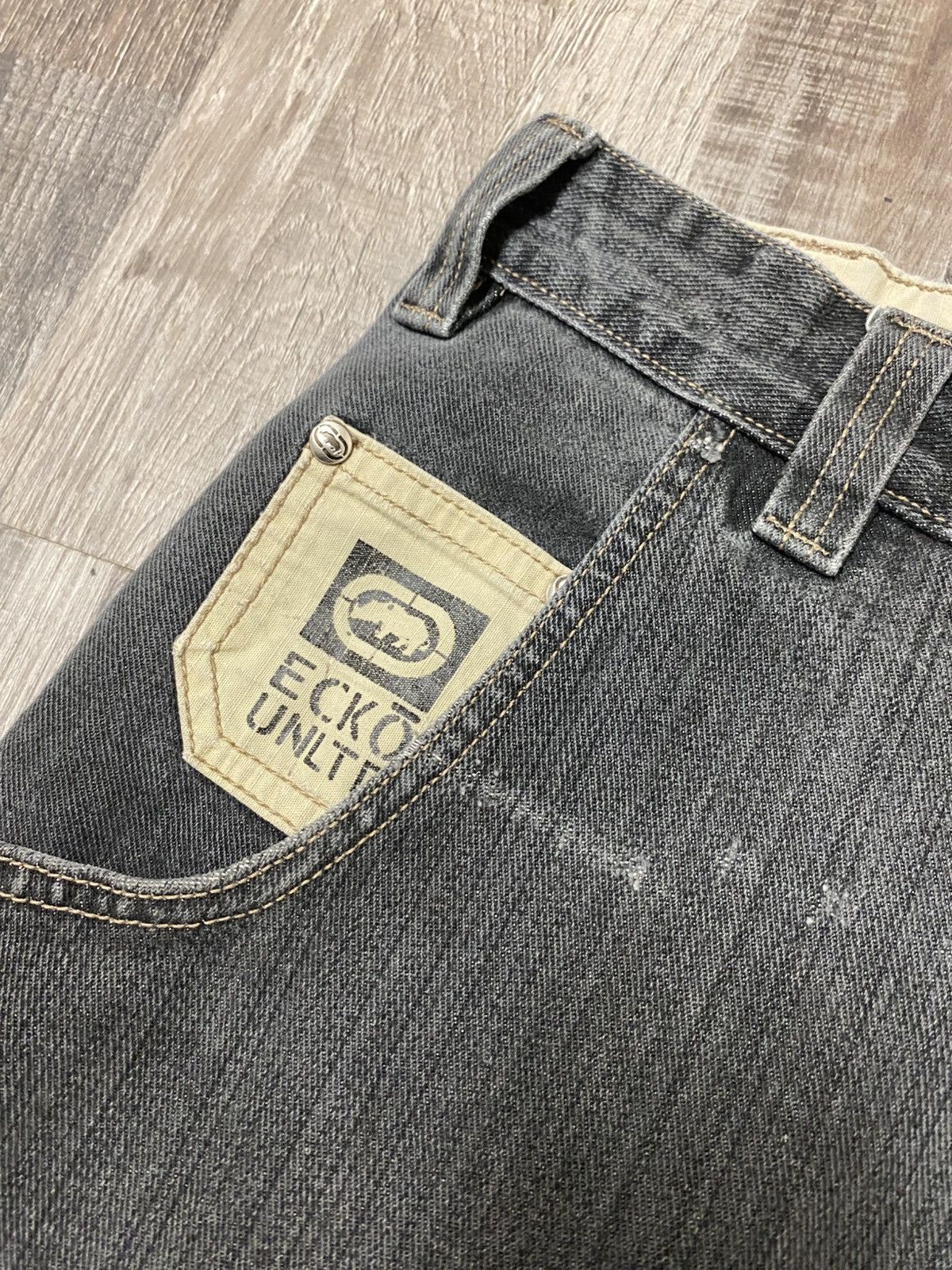 Ecko Unltd. Vintage Ecko Jeans Denim Baggy Pants Y2K Jesse Pinkman Size US 36 / EU 52 - 6 Thumbnail