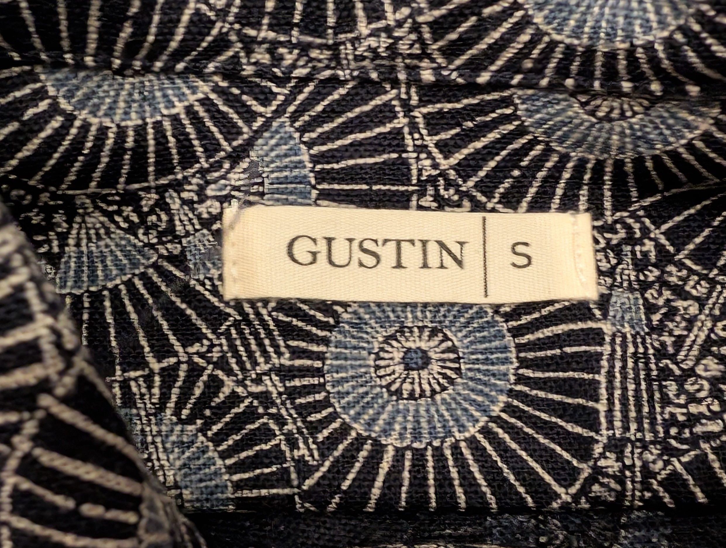 Gustin Gustin Japan Retro Leisure Shirt in Midnight Made in USA Size US S / EU 44-46 / 1 - 3 Thumbnail