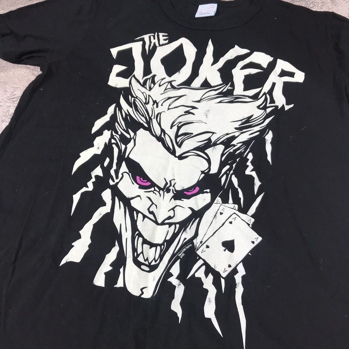 Vintage Vintage Y2K Joker Graphic Tee Horror Punk Streetwear Baggy L Size US L / EU 52-54 / 3 - 3 Thumbnail