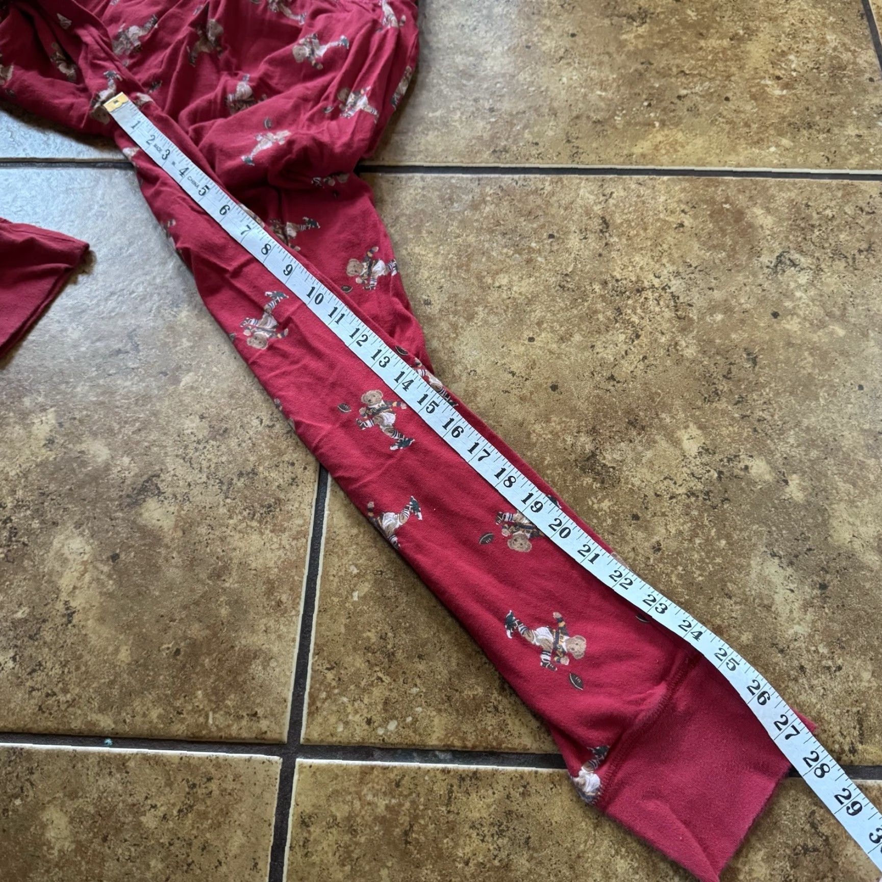 Polo Ralph Lauren Polo Ralph Lauren Pajama Pants Bear Skiing Red Men’s Lounge Size M Size US M / EU 48-50 / 2 - 7 Thumbnail