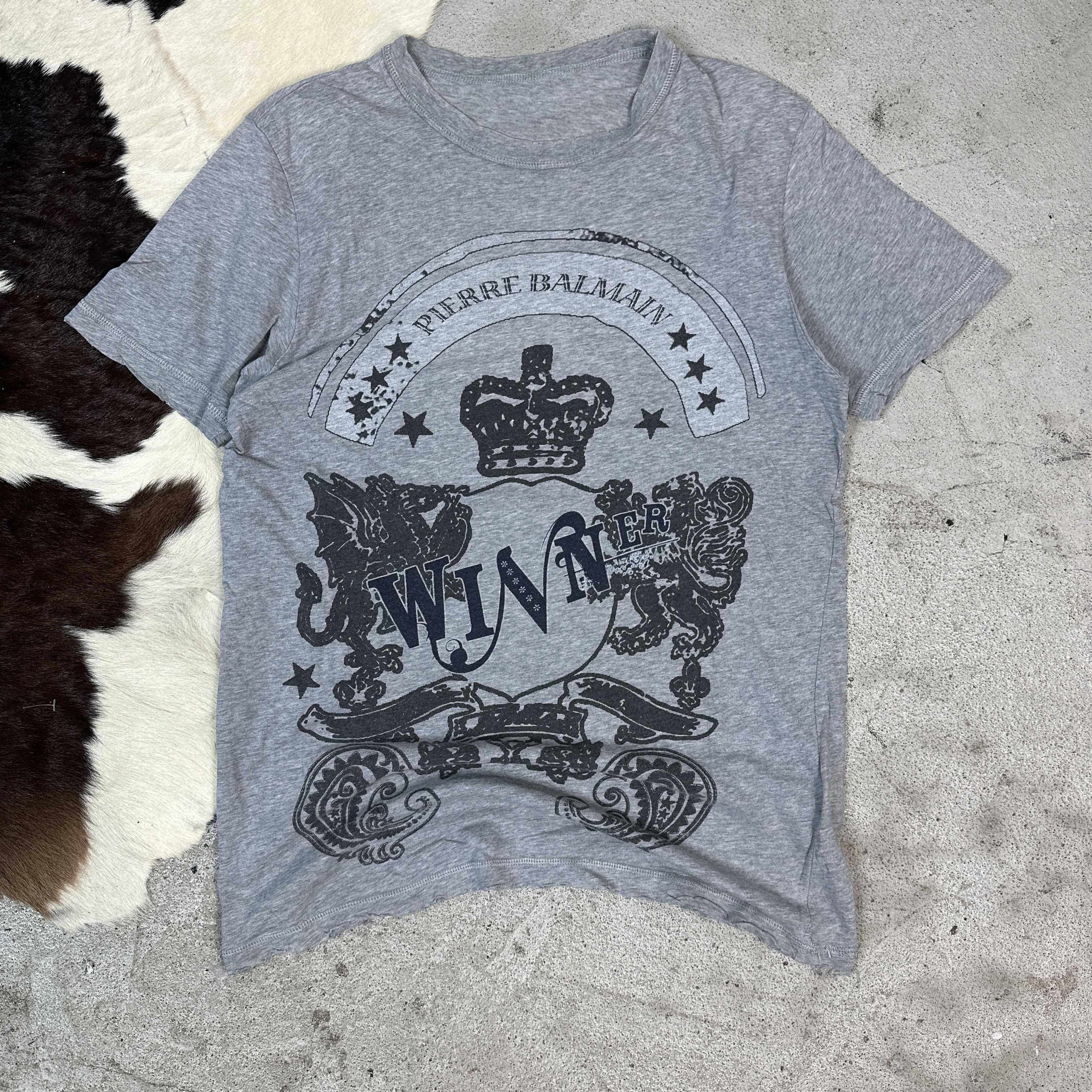 Balmain × Vintage Vintage Balmain T-shirt Size US S / EU 44-46 / 1 - 1 Thumbnail