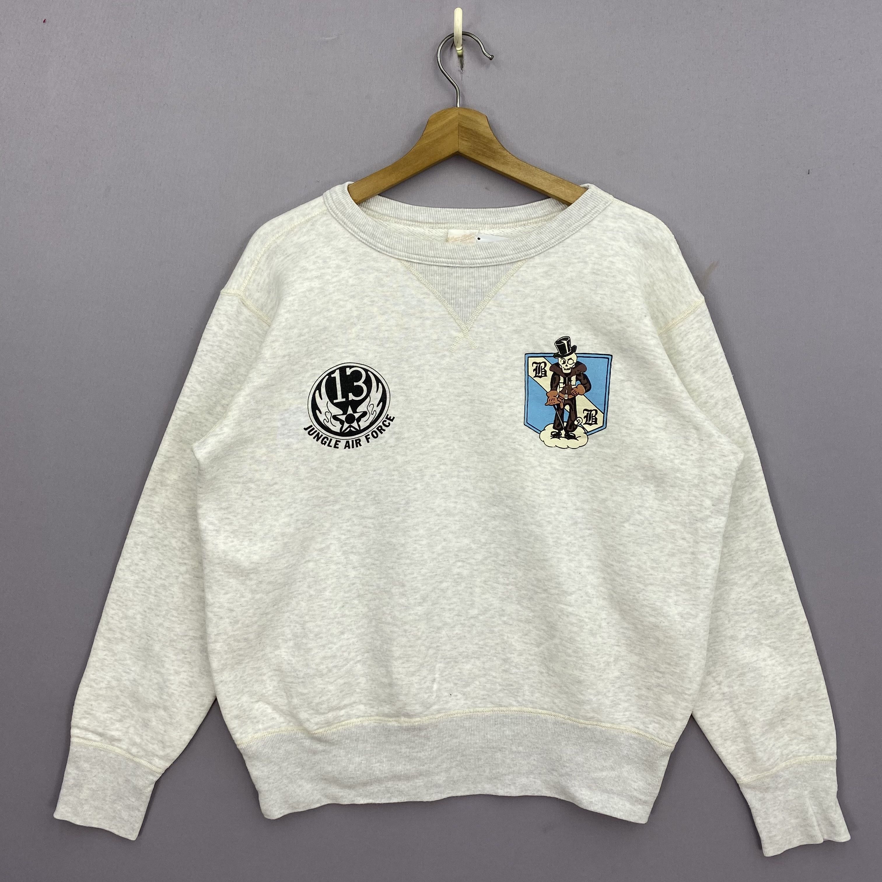 Buzz Rickson's Vintage Buzz Rickson Sweater Bomber Barons Jungle Air Force Size US M / EU 48-50 / 2 - 2 Thumbnail