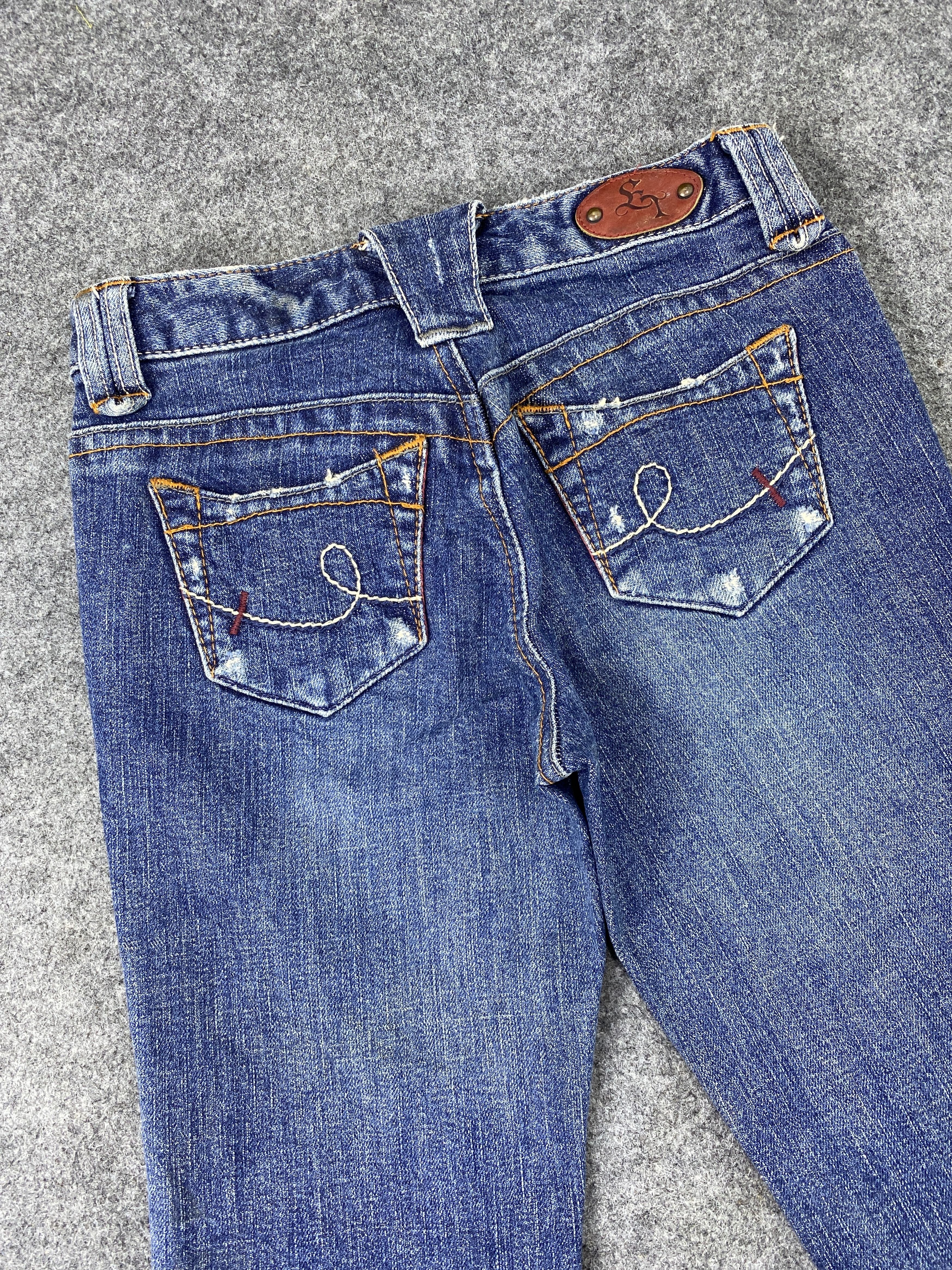Japanese Brand Japanese Brand Blue Wash Jeans - J1011 Size 25" / US 0 / IT 36 - 6 Thumbnail