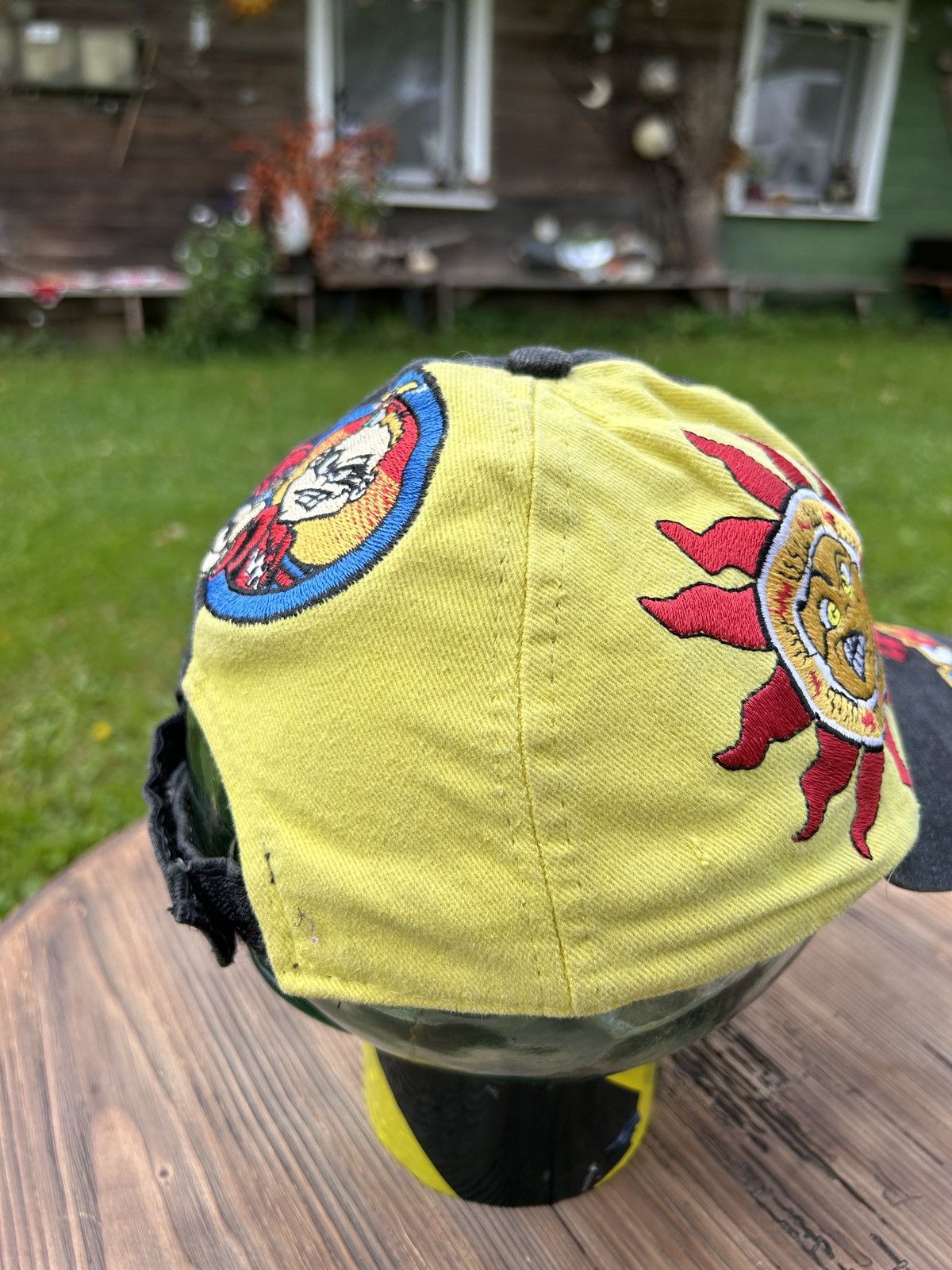 Vintage 90s Vintage Valentino Rossi Rare Embroidery Cap Hat Size ONE SIZE - 4 Thumbnail