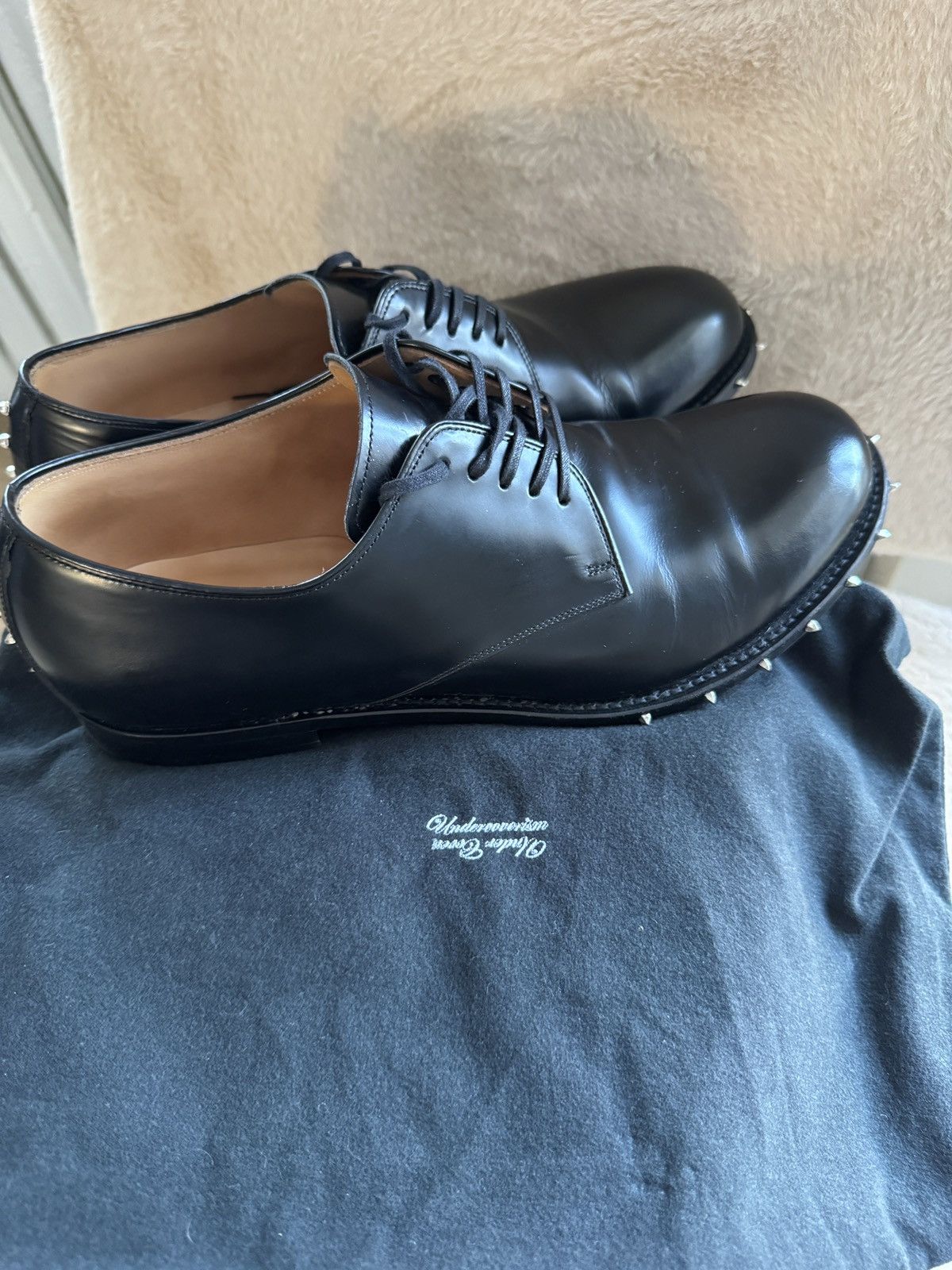 Undercover Undercover studd leather shoes Size US 10 / EU 43 - 2 Thumbnail