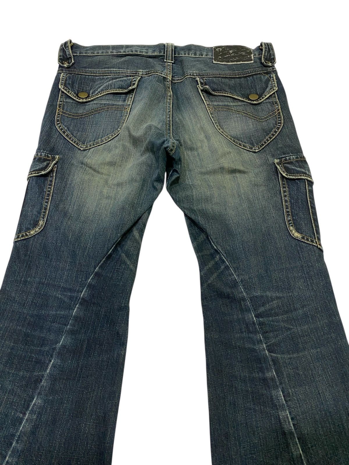 Lee Vintage Lee flare spinal twist jeans Size US 35 - 10 Thumbnail