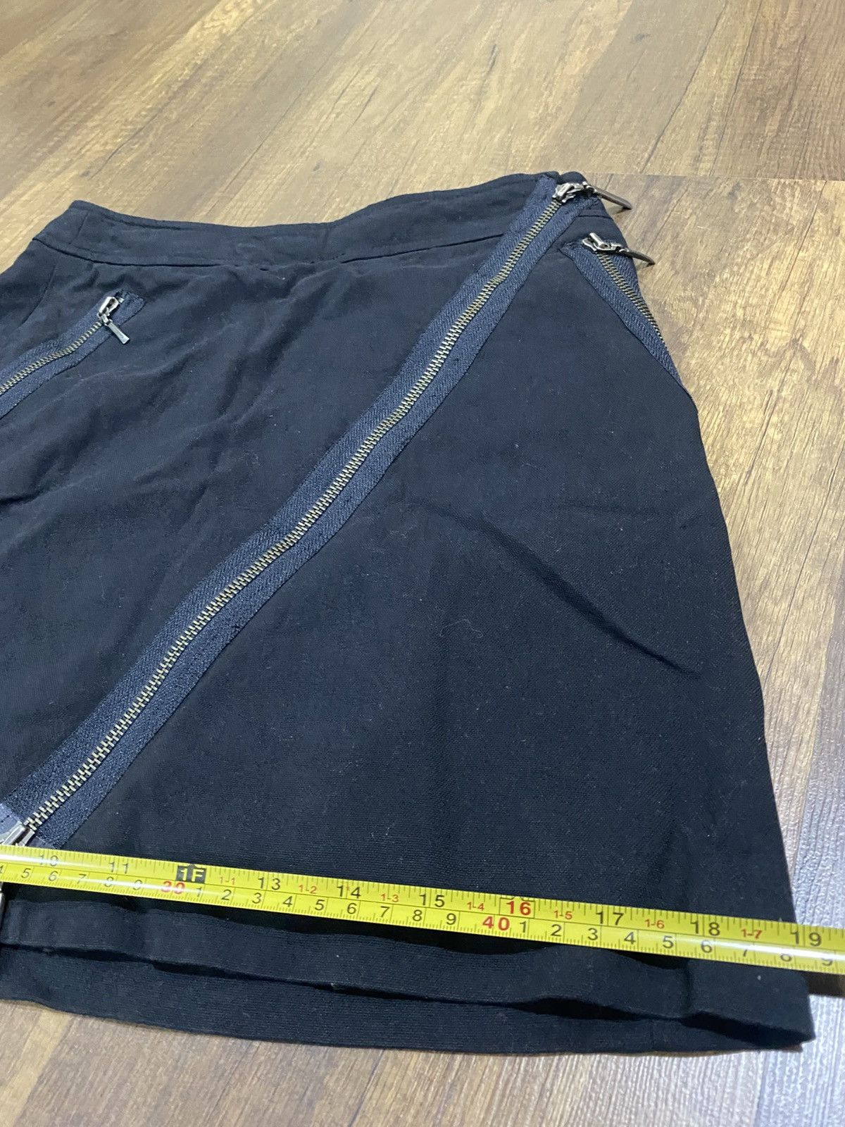 Burberry Burberry Blue Label Triple Zipper Cotton Skirt Size 26" / US 2 / IT 38 - 3 Thumbnail