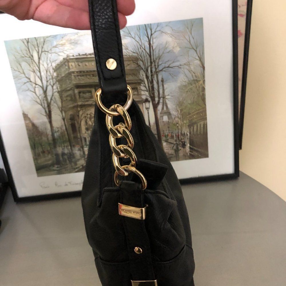 Michael Kors Michael Kors Black Shoulder Bag Size ONE SIZE - 7 Thumbnail