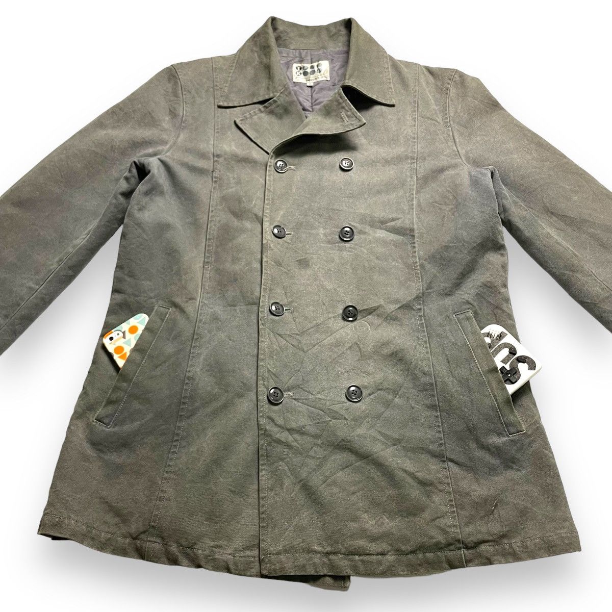 Takeo Kikuchi 🇯🇵 VINTAGE TAKEO KIKUCHI DOUBLE BREASTED BLAZER JACKET Size US L / EU 52-54 / 3 - 5 Thumbnail