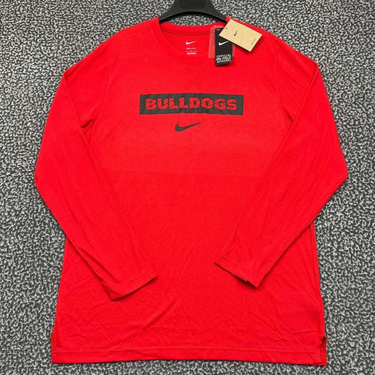Nike Nike Dri-Fit Shirt Men Georgia Bulldogs Crew Neck New L Size US L / EU 52-54 / 3 - 1 Thumbnail
