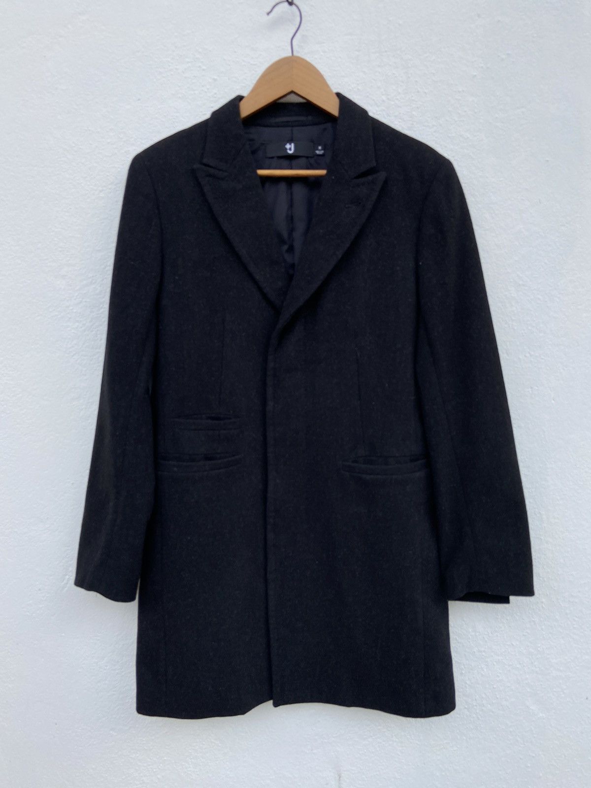 Jil Sander × Uniqlo Double Breasted Jil Sander wool coat Size US M / EU 48-50 / 2 - 2 Thumbnail