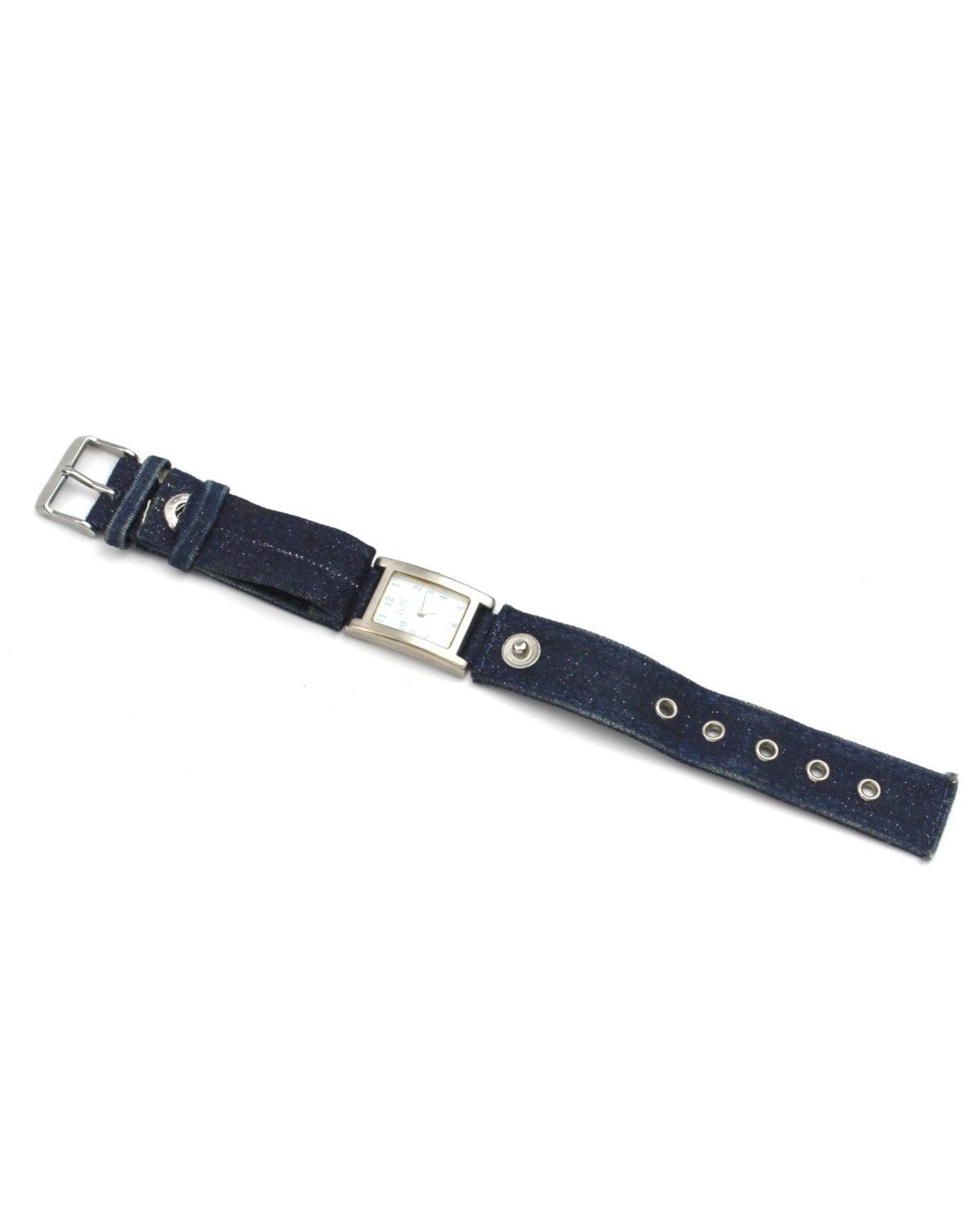Hysteric Glamour 2000S ELITE GLITTER DENIM BLING CUFF WATCH Size ONE SIZE - 5 Thumbnail