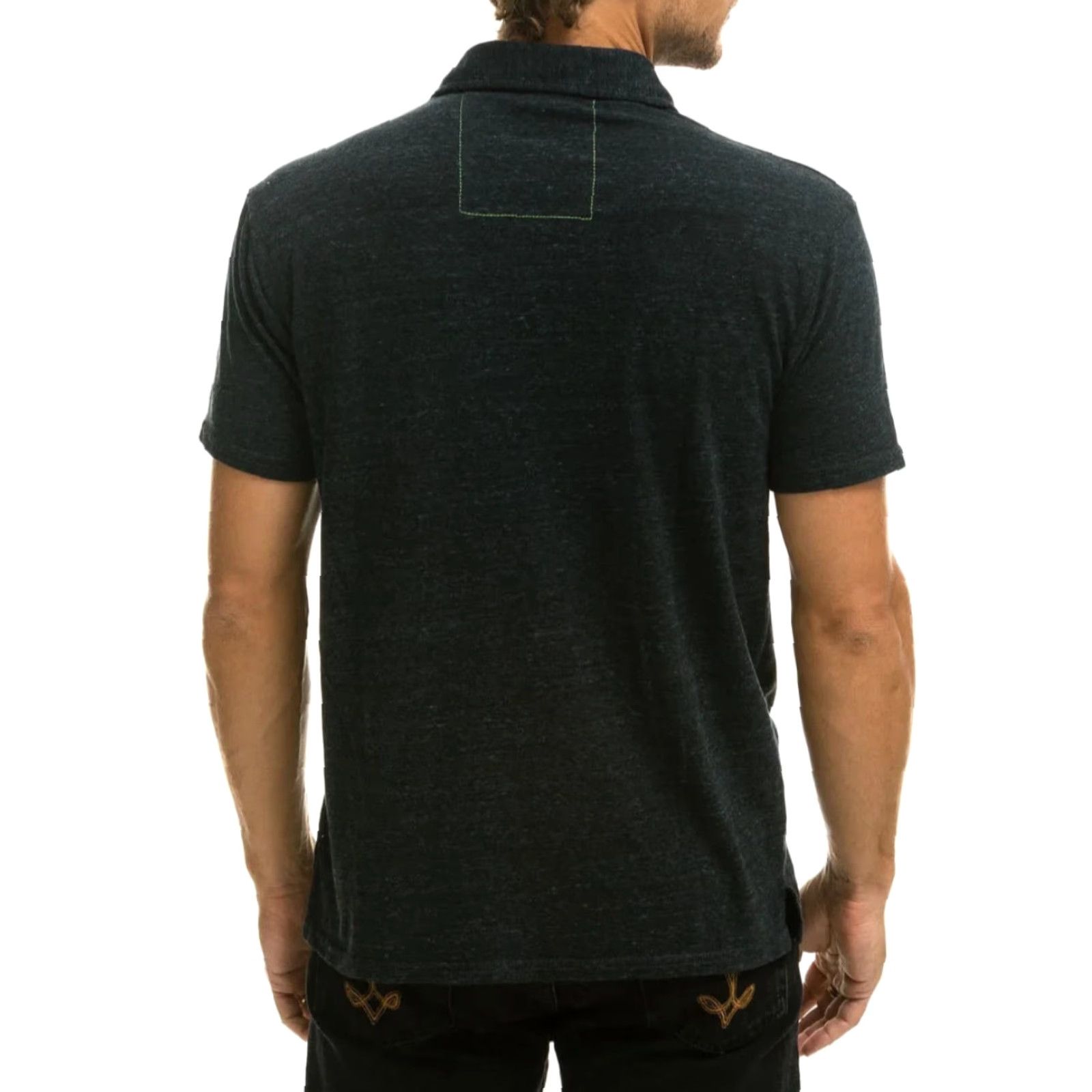 Aviator Nation Aviator Nation Polo Shirt Mens Short Sleeve Logo Charcoal Size S Men’s Polo Shirt Charcoal Aviator Nation Logo Polo Shirt Size US S / EU 44-46 / 1 - 3 Thumbnail
