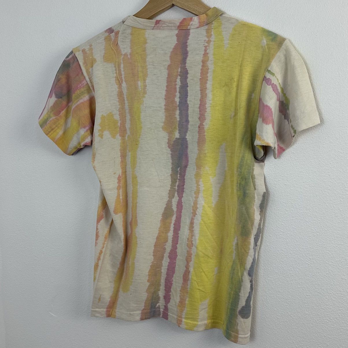 Champion × Vintage Vintage 1970s Champion Blue Bar T Shirt M YMCA Camp Tie Dye Size US M / EU 48-50 / 2 - 5 Thumbnail