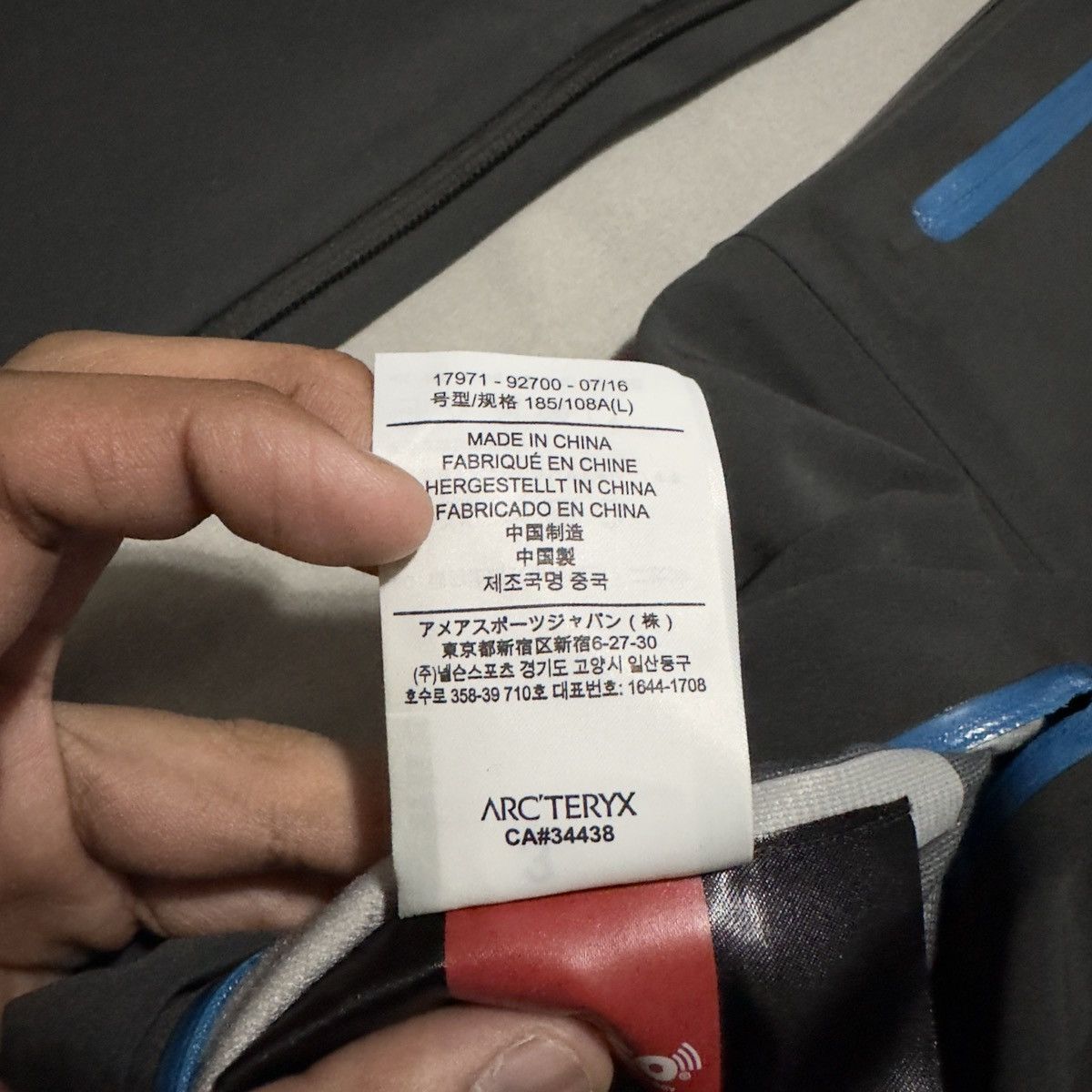 Arc’teryx Cassiar Jacket Gore-tex