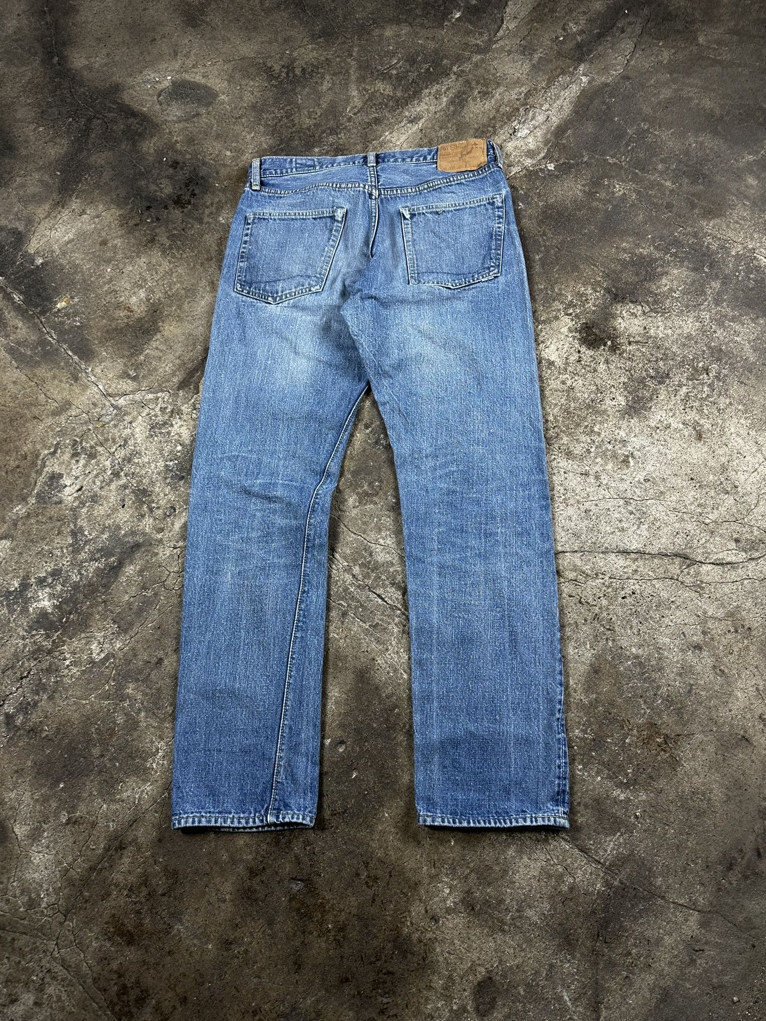 Orslow Japan Made Selvedge Orslow Straight Jeans Size US 30 / EU 46 - 6 Thumbnail