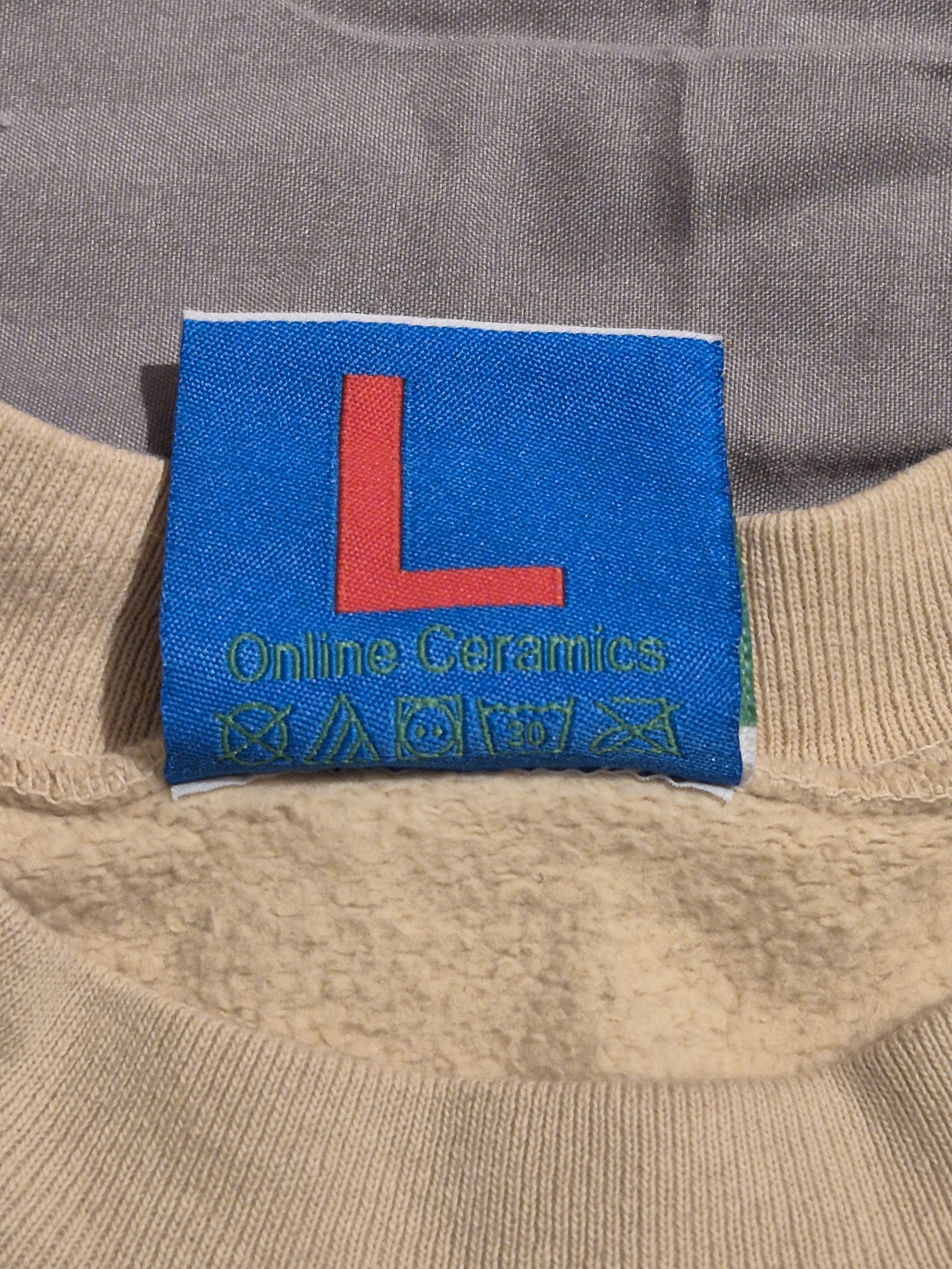 Online Ceramics Online Ceramics LSD is a Message from God Crewneck Size US L / EU 52-54 / 3 - 4 Thumbnail
