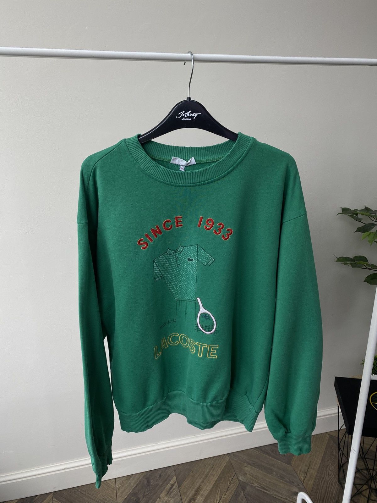Lacoste Vintage Lacoste tennis sweatshirt rare 90s Size US M / EU 48-50 / 2 - 5 Thumbnail