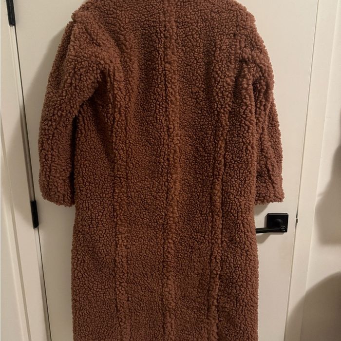 Women's Gertrude Long Teddy Coat