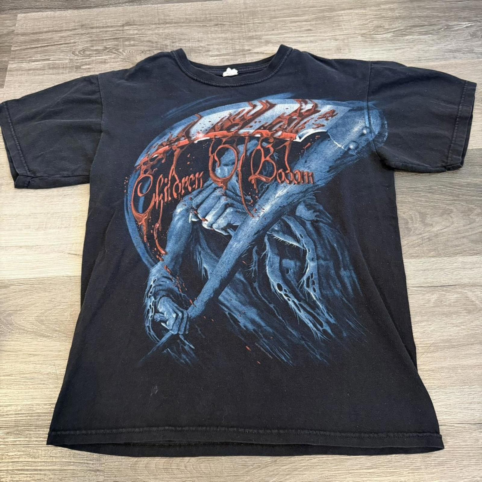 Anvil Vintage children of bodom t shirt 2010 M Size US M / EU 48-50 / 2 - 2 Thumbnail