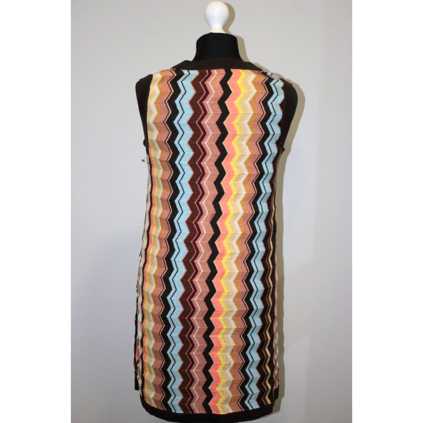 Missoni Missoni Womens Dress M A-Line Multicoloured Short 40 Size M Womens Size S / US 4 / IT 40 - 3 Thumbnail