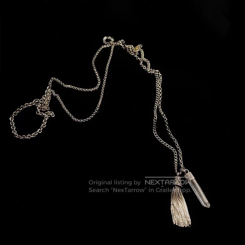 Japanese Brand Japanese Brand Gunda Gemstone Fringe Necklace Size ONE SIZE - 1 Thumbnail