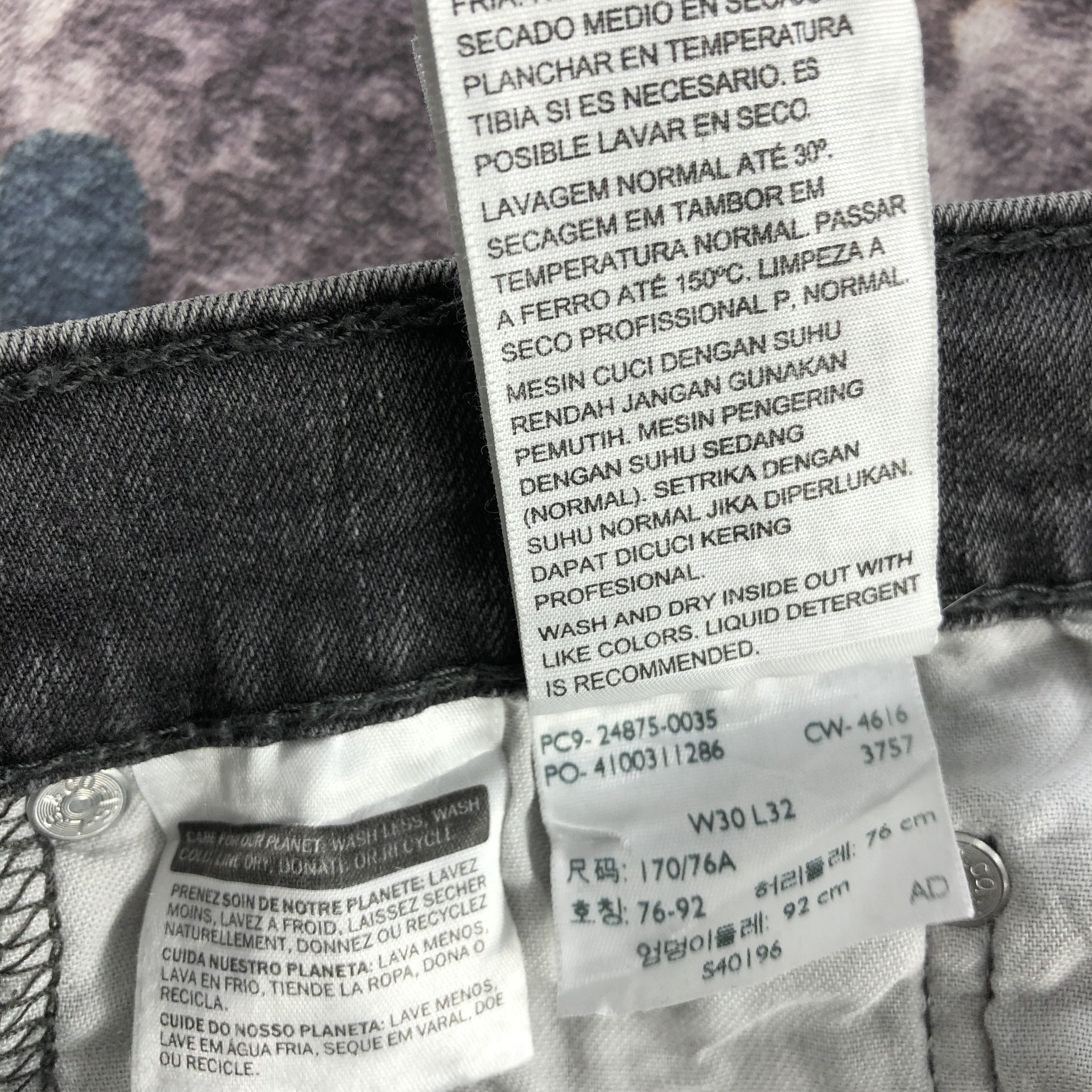 Levi's × Vintage Vintage Faded Black Levis 519 Jeans-JM2863 Size US 29 - 13 Thumbnail