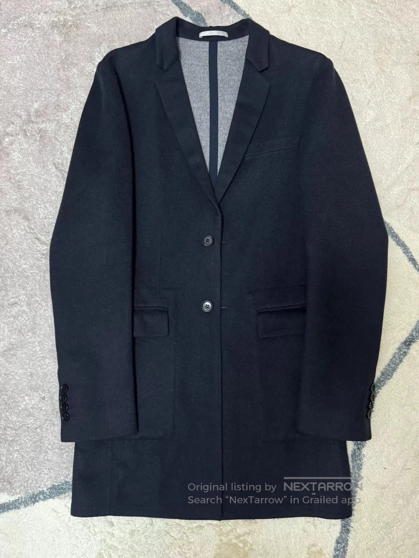 Dior Diorhomme Cashmere Wool Blend Coat. Size US M / EU 48-50 / 2 - 1 Thumbnail