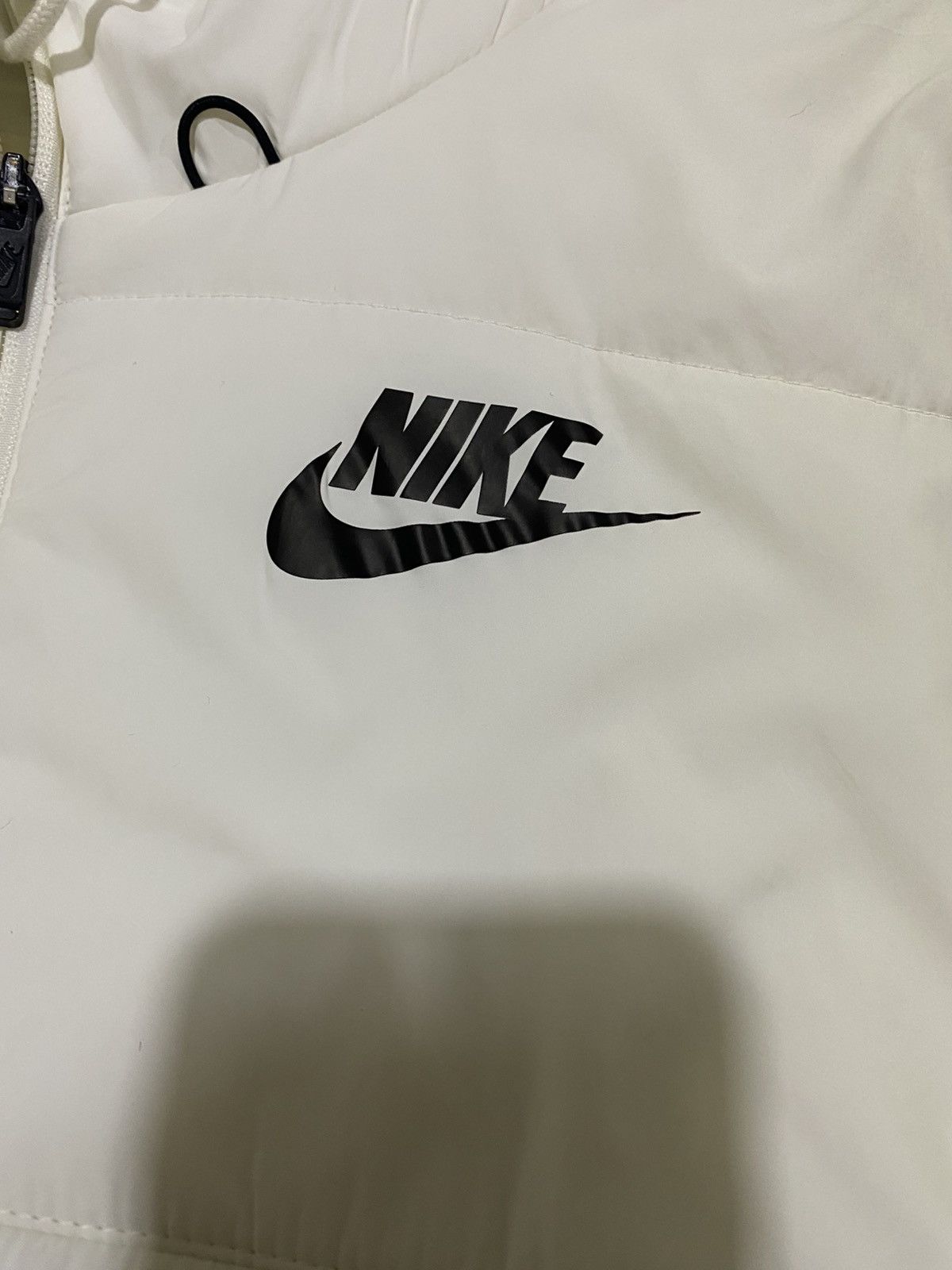 Nike Nike Sportswear White Hooded Puffer Jacket Size L Size L / US 10 / IT 46 - 6 Thumbnail
