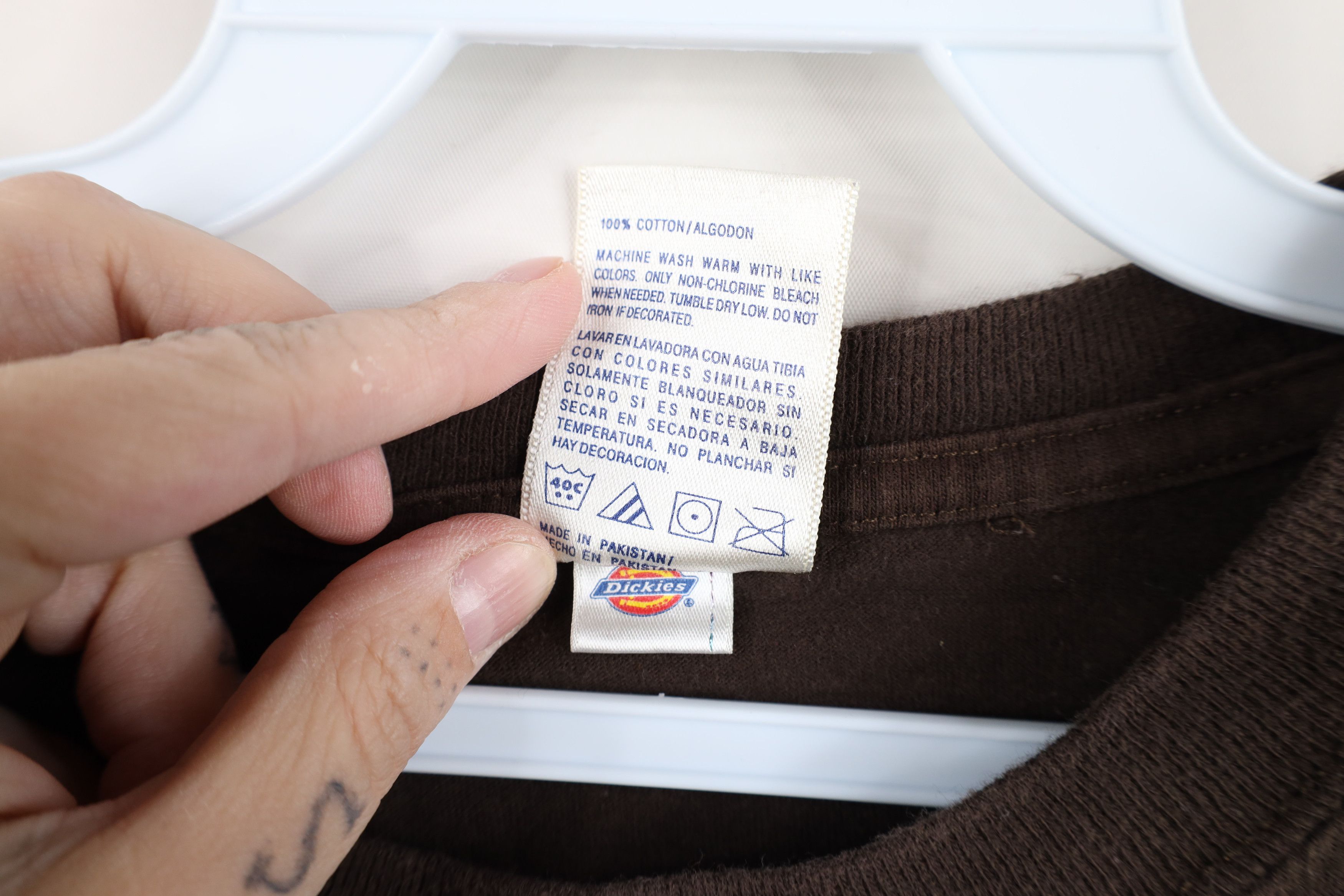 Dickies Vintage 90s Y2K Dickies Spell Big Logo Short Sleeve T-Shirt Size US L / EU 52-54 / 3 - 8 Thumbnail